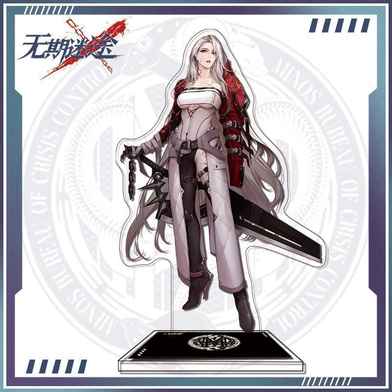 Fans Gift Charm Game Anime Path to Nowhere HD Figures Zoya Hamel Demolia Acrylic Stand Series Desk Decor Collection About 15cm