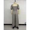 Women's Summer Jumpsuit Slim Elastic Print Jumpsuit Pants