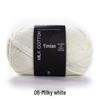 4-Ply Yimian Medium-Fine Milk Cotton Baby Yarn for Hand-Knitted DIY Projects