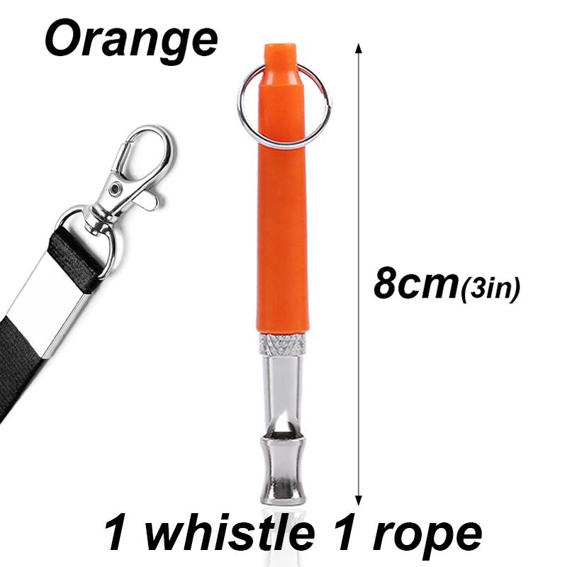 

Dog Whistle with Lanyard Adjustable Ultrasonic Silent Dog Whistle Repeller Stop Barking Control for Dog Training S