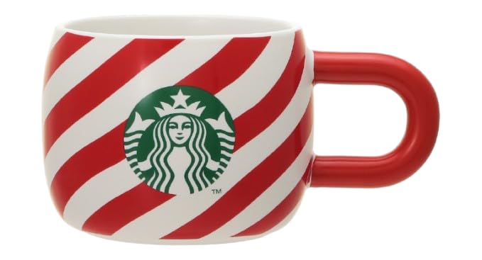 

Кружка Starbucks Holiday 2024 Candy Cane, 355 мл, Кружка для кофе, Starbucks, Хэллоуин, 2024, Рождество, Красный, Розовый, Подарок