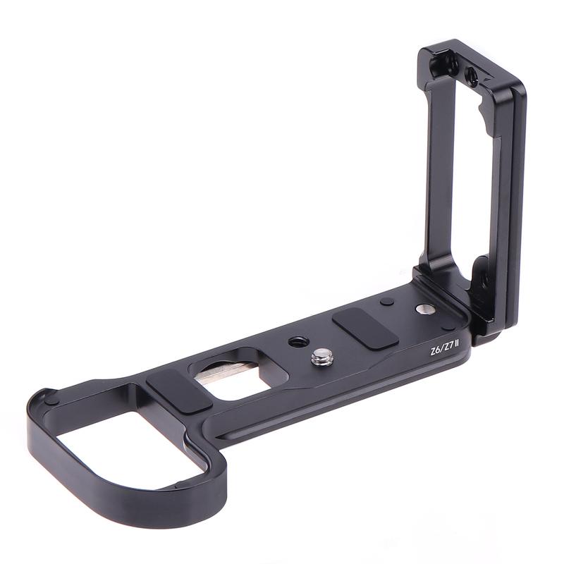 FOTGA Camera Hand Grip Quick Release Plate Vertical Bracket for Nikon Z5 Z6 Z7 Z6II Z7II Aluminium QR Quick Release Plate L Brac