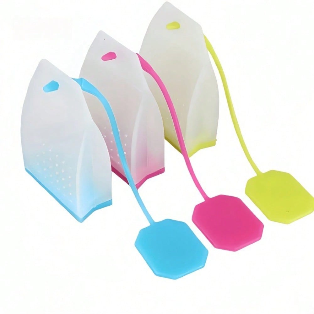 1pcs Silicone Tea Infusers - Infuse Your Favorite Herbs and Spices for The Perfect Cup of Tea - Easy To Use and Clean - Available In Any Color