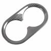 Car Carbon Fiber ABS Cup Holder Panel Cover Trim Fit for Xpander