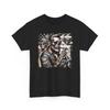 Biker T Shirt Ride Or Die Graphic Tee Motorcycle USA Flag Skeleton Bearded Top