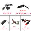 DC 12V Neon EL-Draht Stromtreiber USB-Controller für 1-10M LED EL-Draht Licht Wechselrichter Netzteil Adapter Flexibler Neon-Draht Treiber
