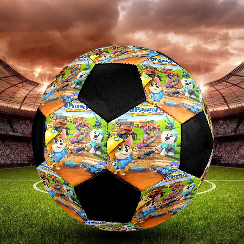 Pupstruction Theme Size 5 Soccer Ball, Suitable for Both Indoor and Outdoor Matches, a Gift Suitable for Everyone.