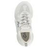MLB New York Yankees Soft And Comfortable Slip Resistant Abrasion Resistant Low top Chunky Sneakers Unisex White 3ASHS025N-50WHS