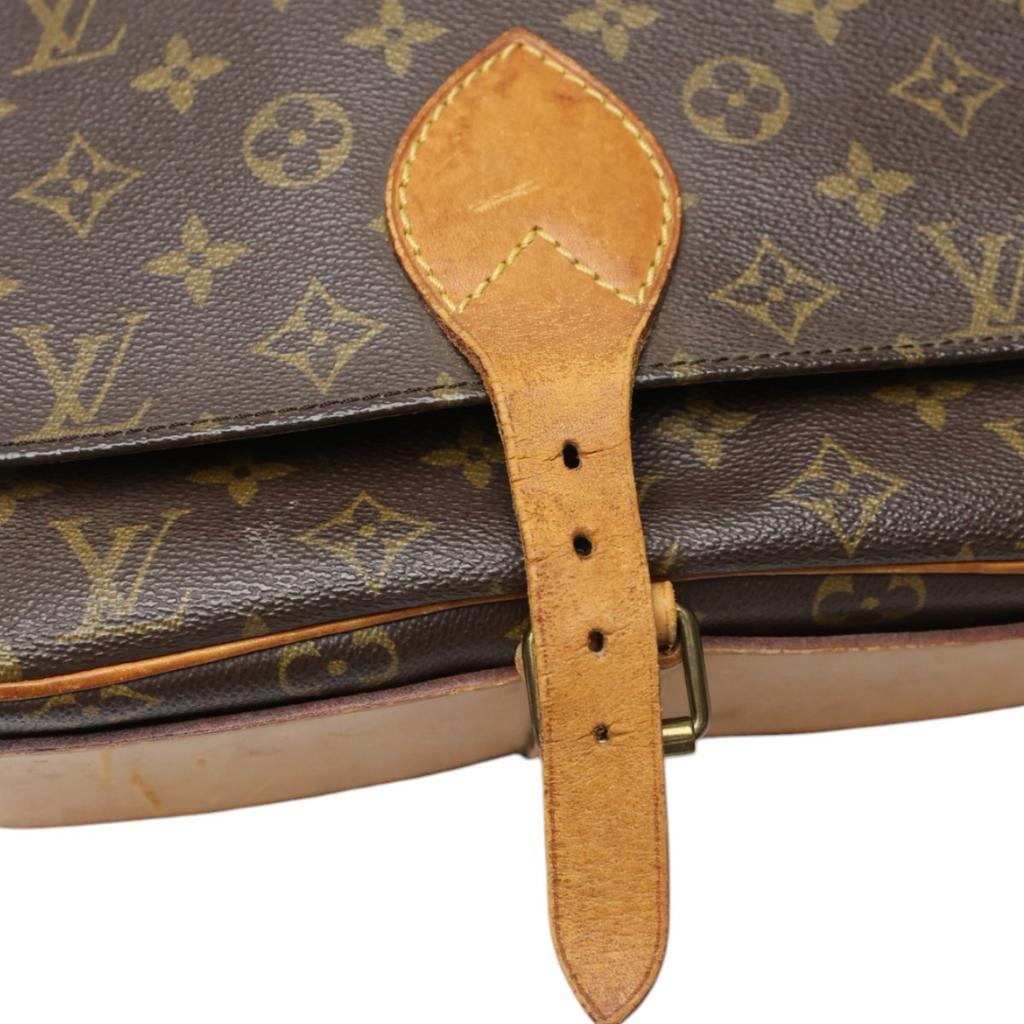 LOUIS VUITTON Monogram CartouchiereGM Shoulder Bag Monogram canvas M51252 Used