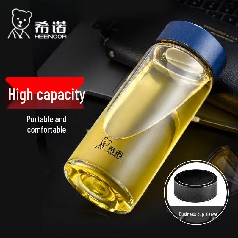 Xinuo Borosilicate Glass Portable Tea Cup