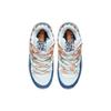 Li Ning CF The One Thick Sole Height Increasing Cushioning Versatile Bread Shoes Low Top Casual Shoes Men sneaker Blue AGCR437-1