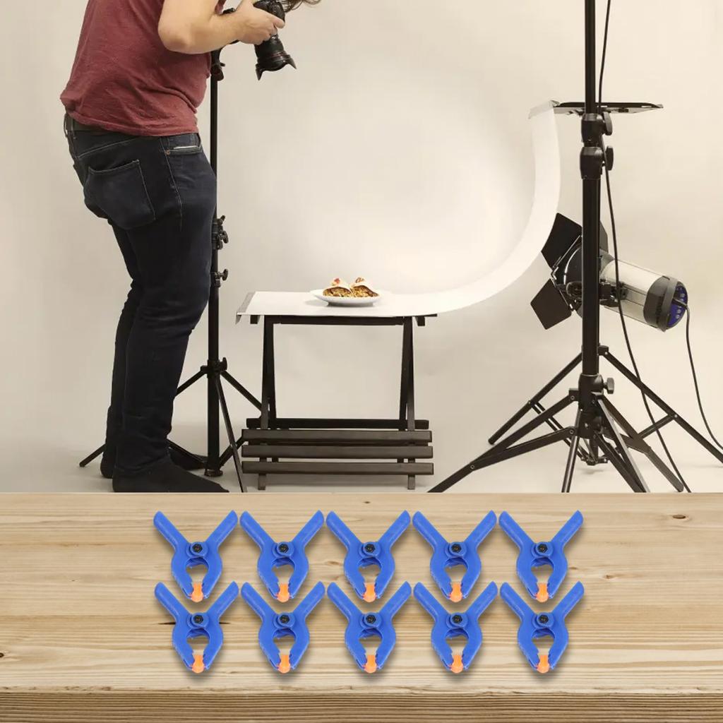 Kit Federklemmen Schwerlast 10 Stück 2 Zoll Holzbearbeitungswerkzeuge Kunststoff Neu