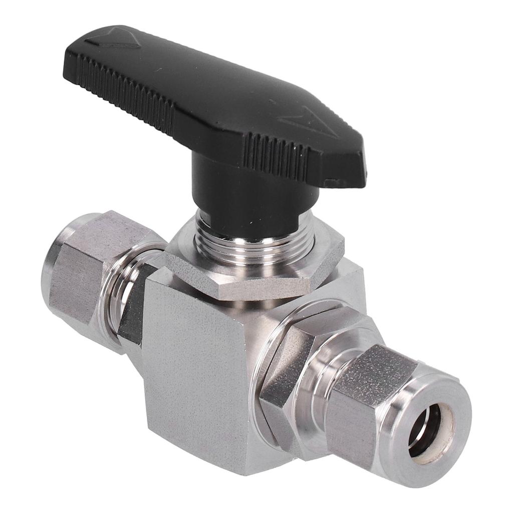 Ball Valve Stainless Steel 316L 3‑Piece Mini Female Replacement Switch Device 10mm