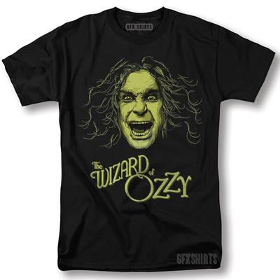 Black Sabbath Ozzy Ozbourne Rock Concert Tour Vintage Grafisch Ontwerp T-Shirt