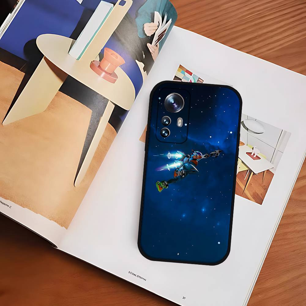 

O-Overwatchs Black Shockproof Phone Case Snug Fit For Xiaomi 12,11,12S Ultra & Redmi Note 11,10T,9,9A,8Pro,8T,5G Redmi Note 7