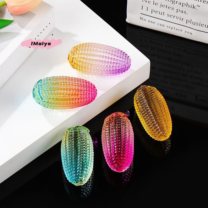M-Crystal Corn Ornament Realistic Artificial Corn Simulation Vegetable Desktop Decoration Photography Prop Good Luck