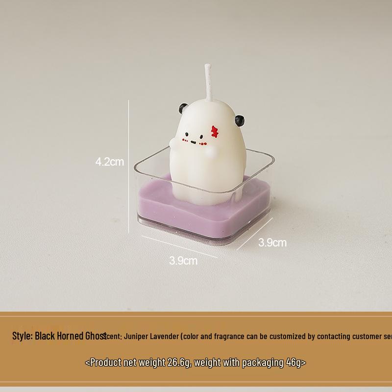 Handmade Pumpkin-Shaped Halloween Scented Candle