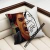 For D-Dexter M-Morgan Michael C Hall Throw Pillow Case Sham 45X45Cm 40X40Cm Square Car Pillowcase Pad Cushion Cover