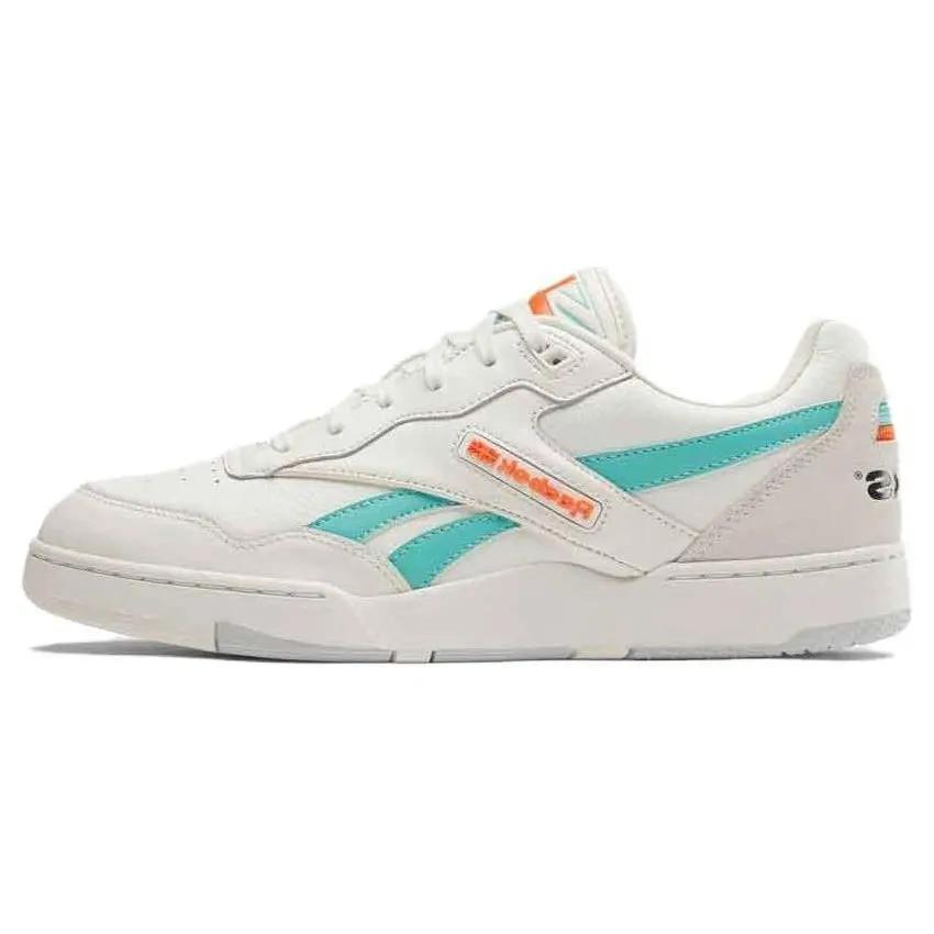 Reebok BB 4000 2 'The Green Box' (Unisex) White / Teal / Fiery Orange Skate Shoes 100072116
