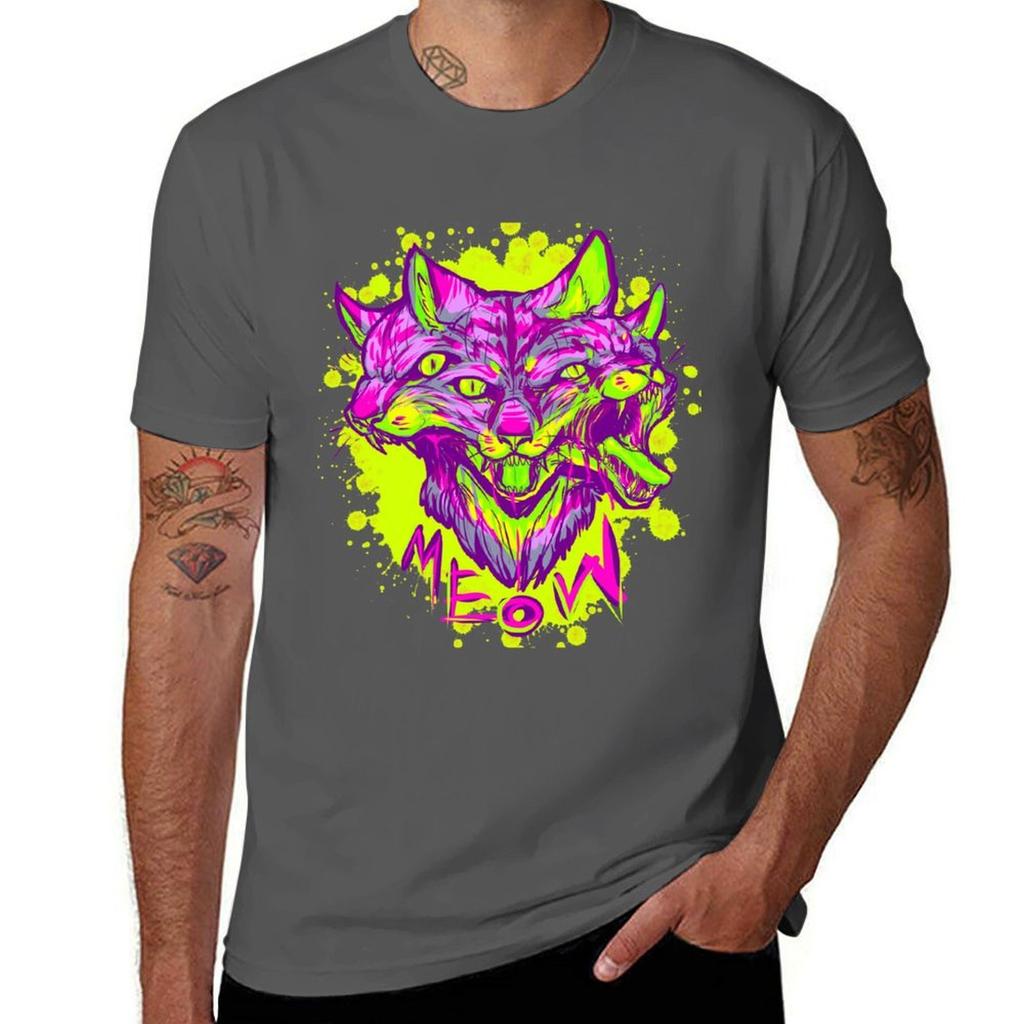 Meow TShirt Fashion Casual Short Sleeve TShirt