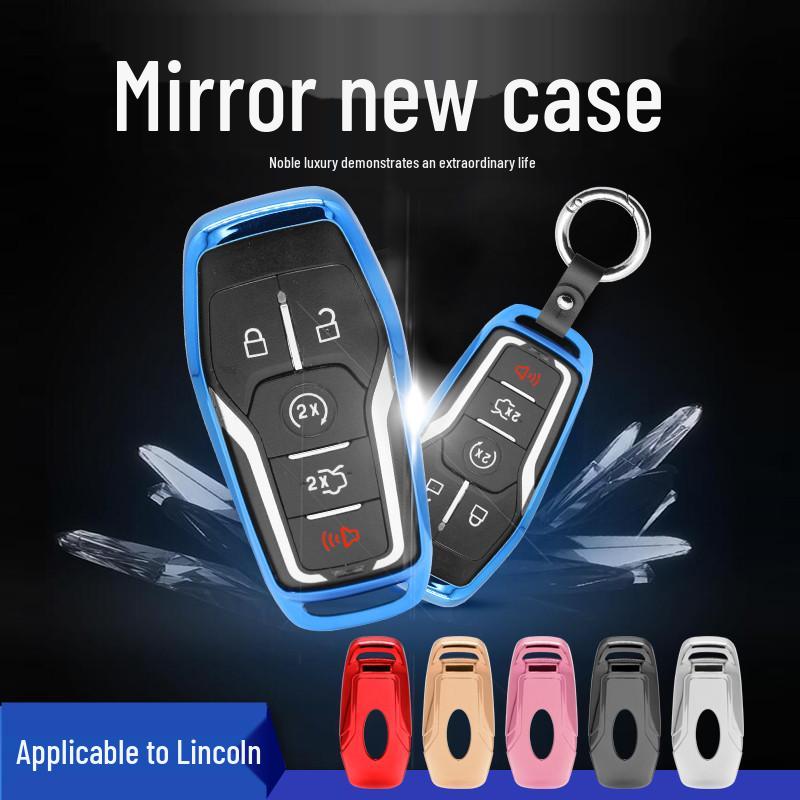 Soft Rubber Protective Cover for Ford Lincoln MKX, Mustang, MKZ, Taurus, MKC Remote Key