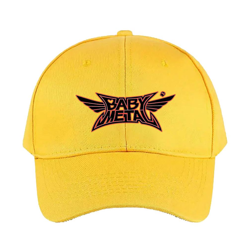 Babymetal Metal Band Caps Summer Adult Baseball Cap Adjustable with Curved Brim Duckbill Hat Protection Sun Hats
