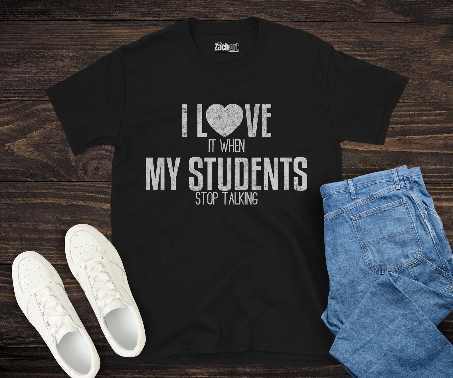 I Love It When My Students Stop Talking Shirt, Funny Teacher Shirt, Back to School Teacher Shirt, Classroom Humor Shirt, teacher humor shirt 3XL