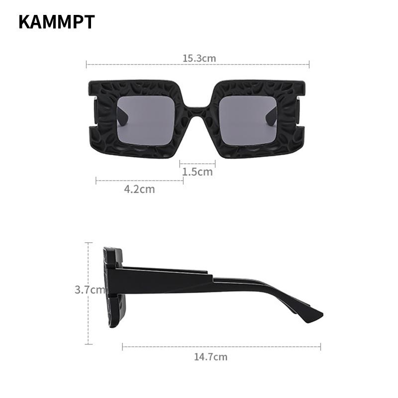 Stylish Square Sunglasses  Men Vintage Gradient Outdoor Shades Women Fashion Luxury Brand Design Black Sun Glasses