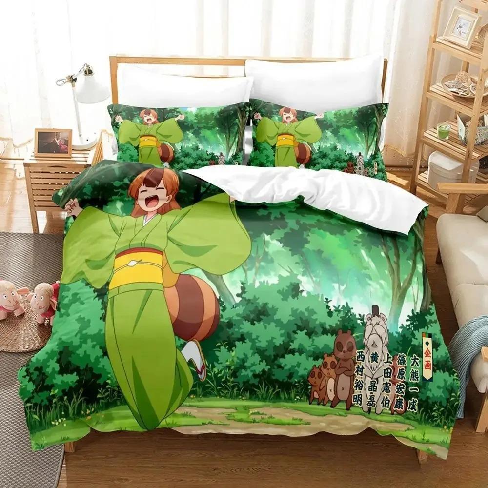 Comforter New 3D Print Anime My Master Has No Tail Bedding Set Bedroom Soft Modern S Comefortable Quilt