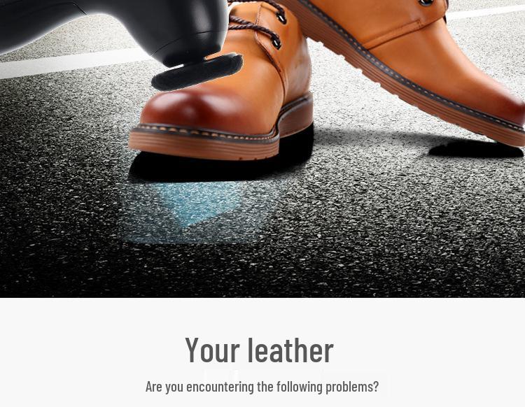 Multifunctional Electric Shoe Polisher and Leather Care Tool