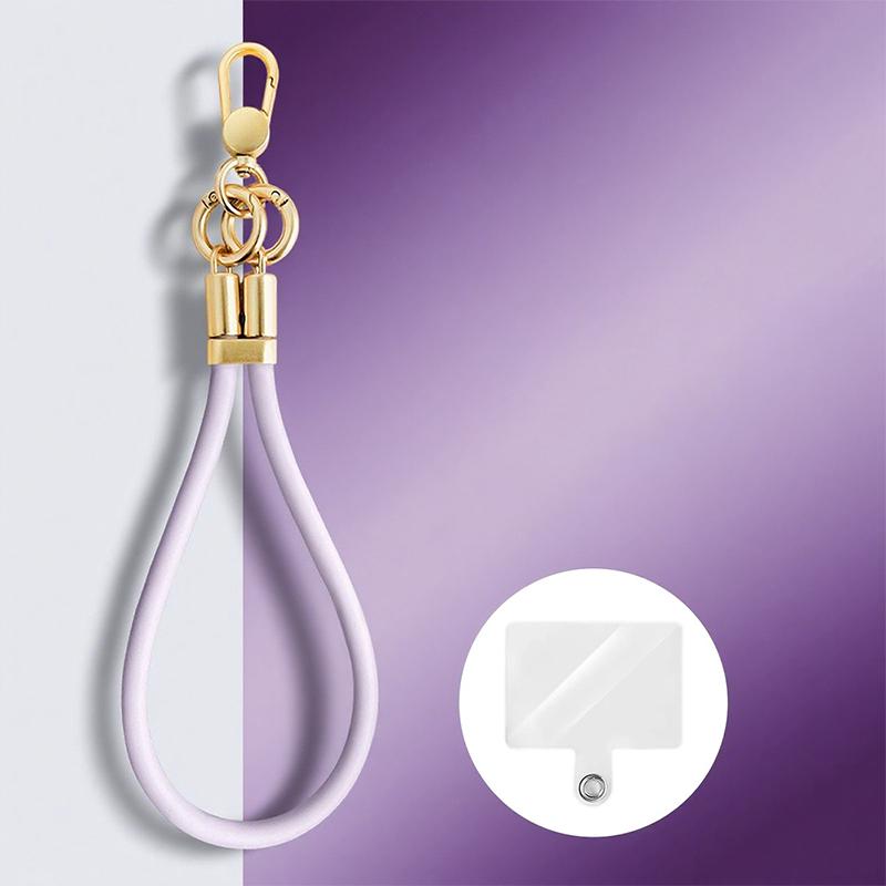 Adjustable Universal Silicone Wrist Strap Phone Case Women'S Handheld Keychain Durable Outdoor Bapa Chain Portable Usb