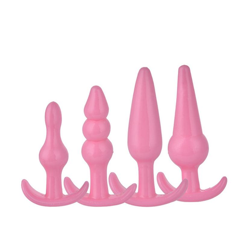 4/6 Stück/Set Sicherer Silikon Po-Plug Dildo Masturbation Anal-Plug Vaginal-Plug Sexspielzeug Für Frau Mann Anal-Dilator Spielzeug für