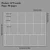 5-15 Grid Binder Photocard Holder 10-90pcs Inner Page Large Capacity Photo Album Idol Card Collect Book Poka Cards Binder Album