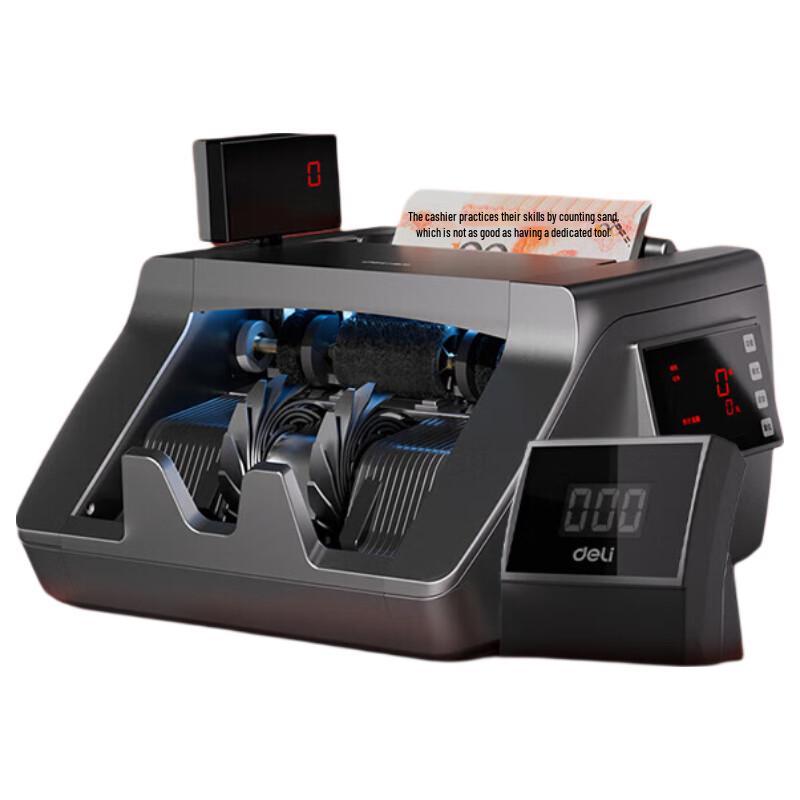 

Deli B-Class Bill Counter and Currency Detector CN plug (adapter included)
