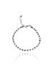 Bien Vetu Shiny Diamond Black Spinel Bracelet