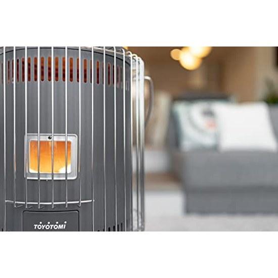 Toyotomi Convection Oil Stove KS-67H(H) Gray Made Japan Concrete 24 Tatami Wooden 17