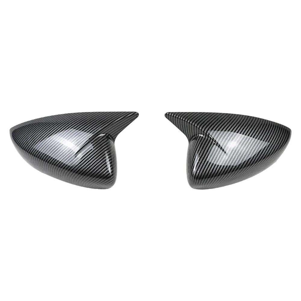 For Mazda CX30 CX-30 ABS Car Rearview Side Mirror Cover Wing Cap Exterior Door Housing Trim Adhesive Sticker