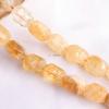 Imported Raw Tourmaline, Amethyst, and White Crystal Faceted Beads for DIY Bracelet Accessories