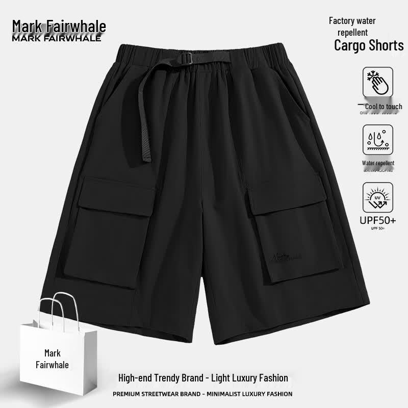 MARK FAIRWHALE Men s Summer Cool Cargo Shorts M