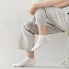 6 Pairs of Men's Summer Thin Style Pure Cotton 10A Anti Bacterial Deodorant Wicking Boat Socks