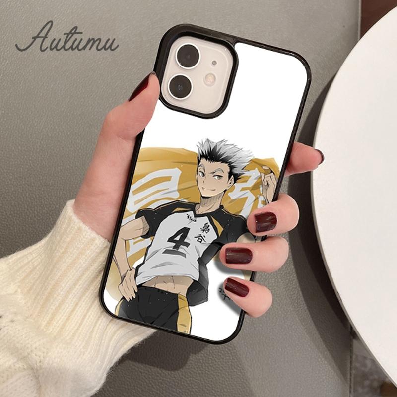 Haikyuu Bokuto Phone Case for iPhone 11 12 13 14 Pro Max Mini X XR XS SE 2020 5 6S 7 8 Plus Samsung Galaxy S21 S22 Cover Shell