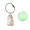 Cat Hair Storage Bottle Transparent Pet Fur Keepsake Keychain for Collecting Cat And Dog Hair Pet Memorial Gift