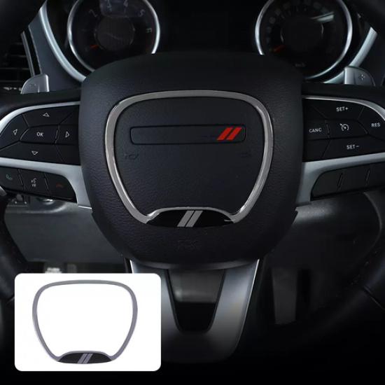 Steering Wheel Trim Ring for Dodge Challenger Charger Durango 2015+ Accessories