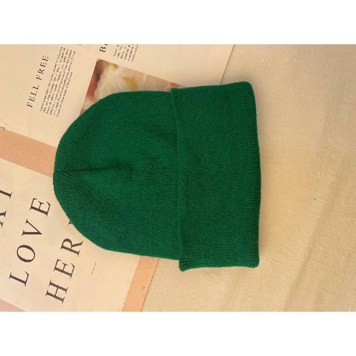 2pcs Light Board Knitted Hat Winter Wool Hat Men's And Women's Warm Hat