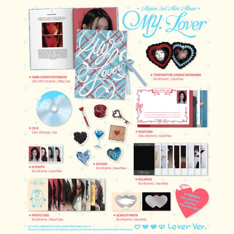 [PRE ORDER] MIYEON (G)I-DLE – 2nd Mini Album MY, Lover