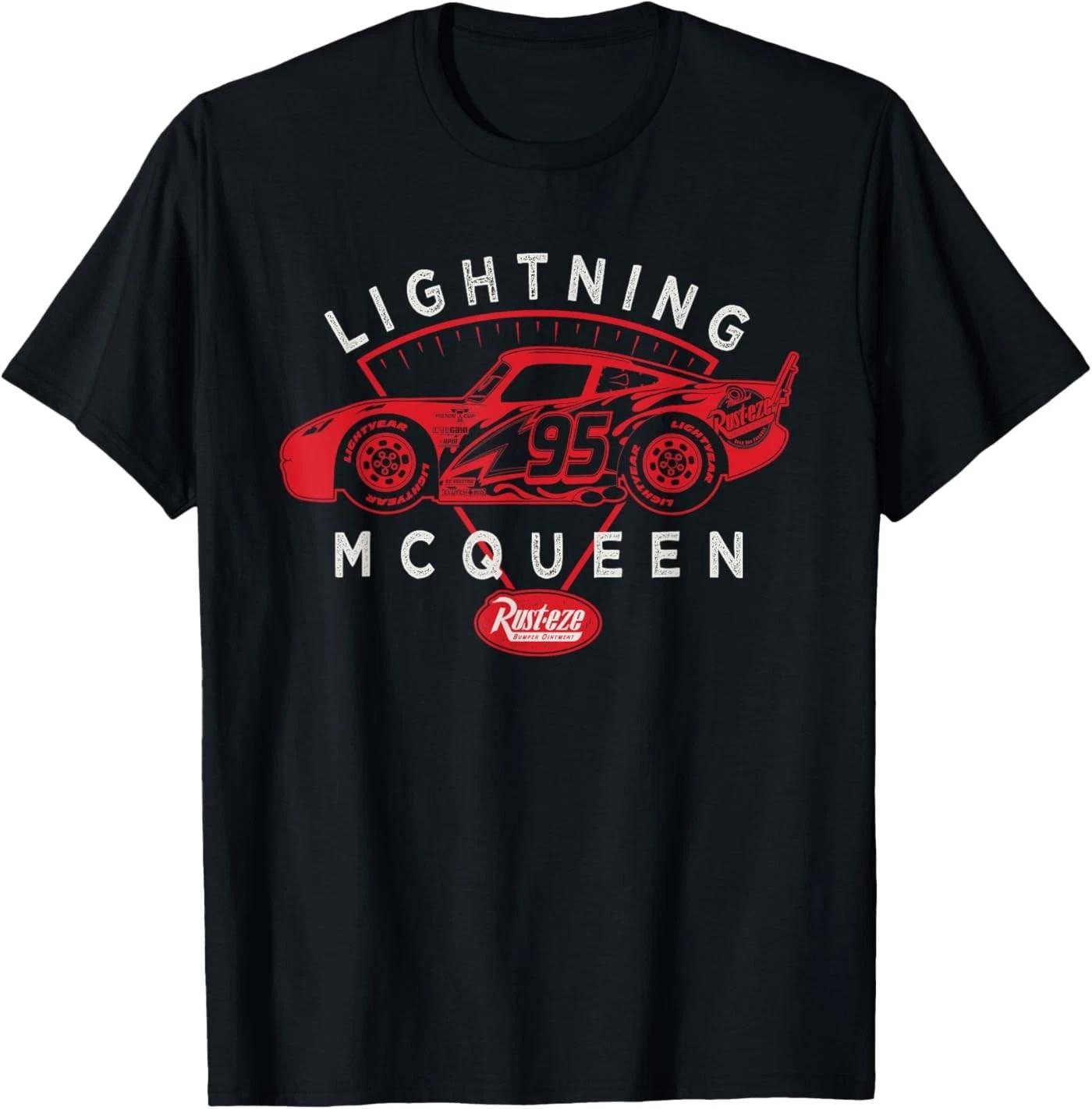 Lightning McQueen Rust-Eze Logo T-Shirt 4XL