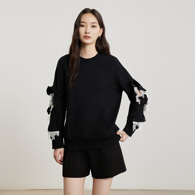 Gejin Women's Casual Slim Long Sleeve Sweatshirt