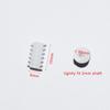 100PCS High Quality Toy Accessories DIY Worm Gear 2A Turbine Bore Worm Gear Turbine Reduction Gear