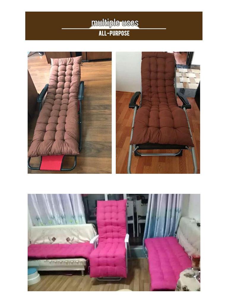 Thickened Cushion for Rocking, Rattan, or Sun Chairs