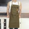 Lightweight Kitchen Apron Oil-proof Chef Apron Practical Canvas Apron  Grill Restaurant